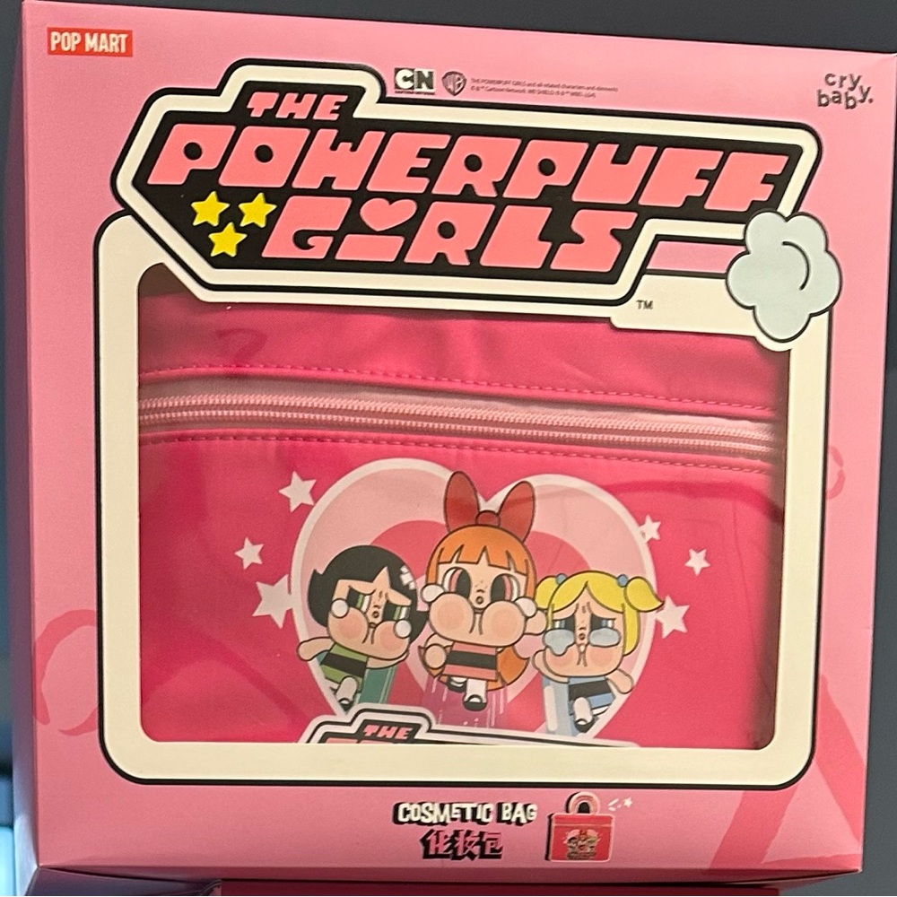 Powerpuff Girls Pink Cosmetic Bag